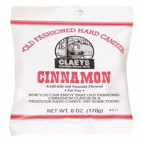 Claeys 676 Hard Candy Old Fashioned Cinnamon 6 oz