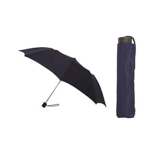 Rainbrella 48137 Compact Umbrella Blue 42" D Blue