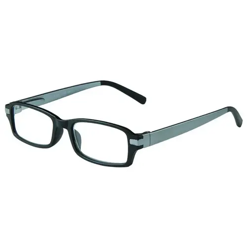 Envy 78393 Reading Glasses Breckenridge Black/Gray +2.00 Strength Women's Assorted