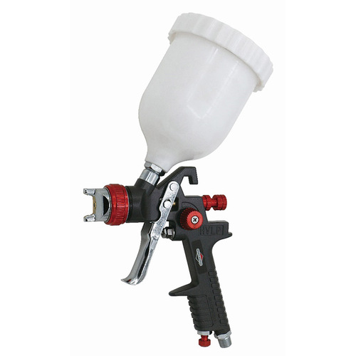 Gravity Feed Spray Gun Steel 1/4" NPS 43 psi