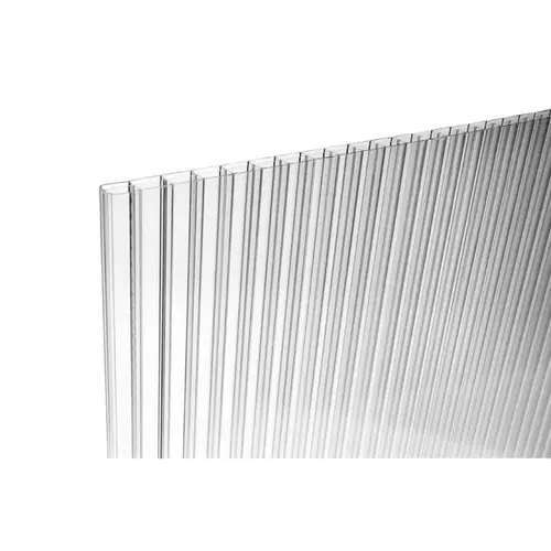 PLASKOLITE 1MW4896A-XCP5 Sheet Clear Single Polycarbonate 48" W X 96" L X 1/4" Clear - pack of 5