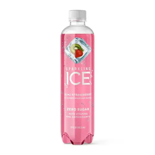 Sparkling Ice 24575-XCP12 Carbonated Water Kiwi Strawberry 17 oz - pack of 12
