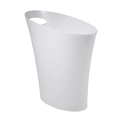 Umbra 082610-661-XCP6 Wastebasket Skinny White White - pack of 6