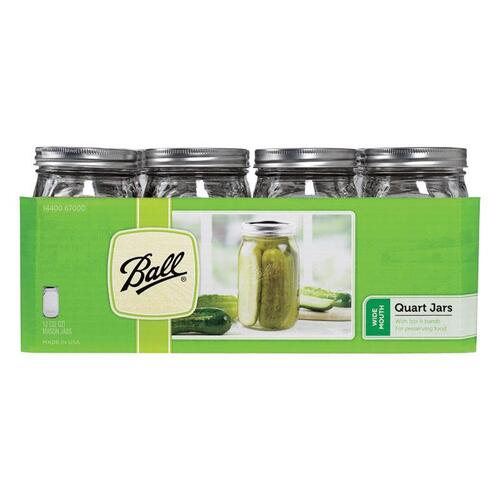 Mason Jar Wide Mouth 32 oz