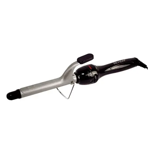 Revlon RV052CP Perfect Heat Ceramic 3/4 In. Curling Iron Black/Gray