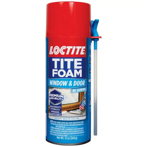 Foam Sealant Tite Foam White Polyurethane Window and Door 12 oz White