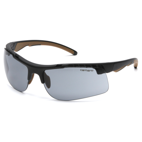 CARHARTT CHB720DT Safety Glasses Rockwood Anti-Fog Gray Lens Black Frame
