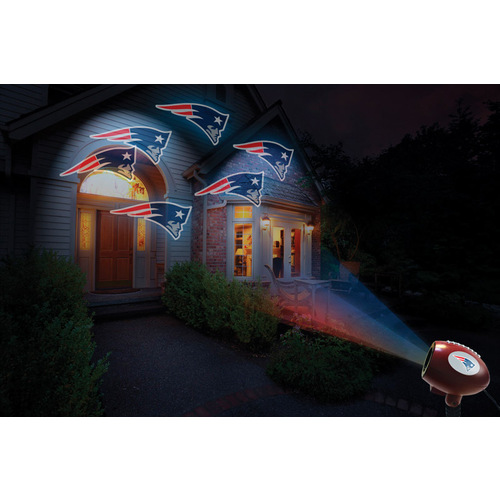 Sporticulture LEDNEP Projector Light New England Patriots Plastic Multicolored