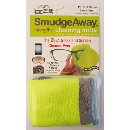 SmudgeAway SMUDGEAWAY MITT Cleaning Mitt Microfiber 2.5" W X 3.5" L