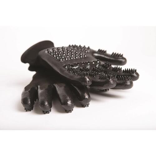 HandsOn 867988GBLG Grooming Gloves For General Black