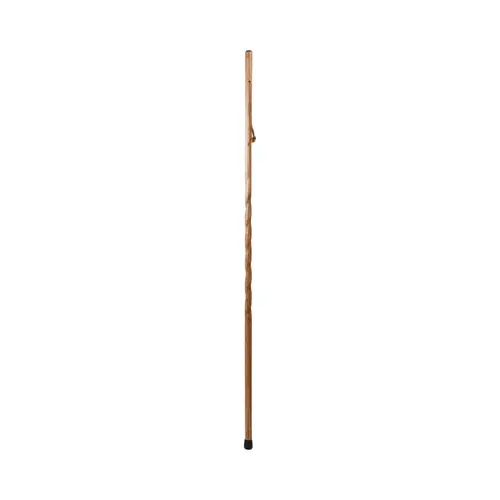 Walking Cane Twisted Trekker Oak Brown