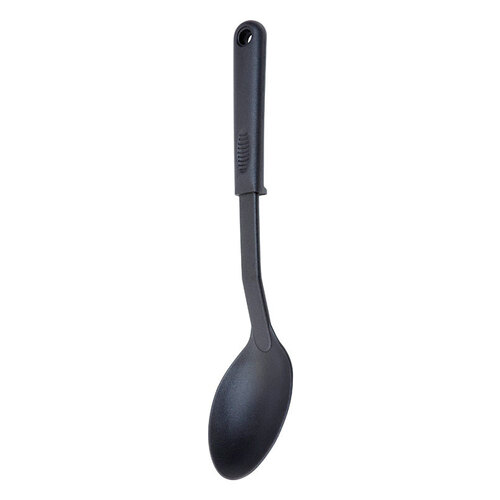 Basting Spoon 12" L Black Nylon Black