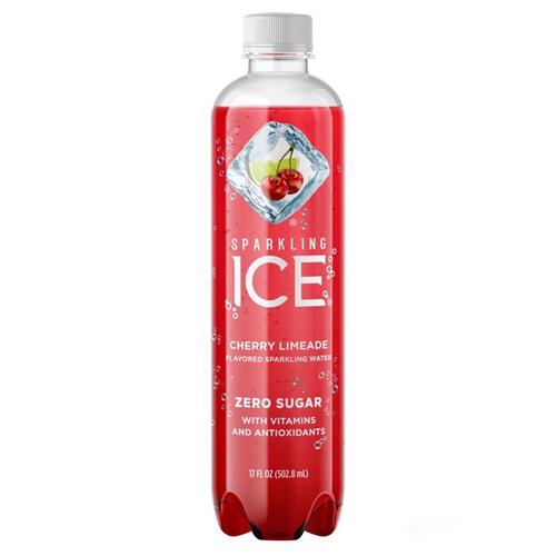 Sparkling Ice 95086-XCP12 Carbonated Water Cherry Limeade 17 oz - pack of 12
