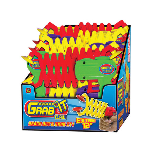 Grab It Claw Plastic Assorted 1 pc Assorted - pack of 18