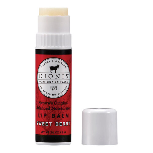 Dionis Z52013-6 Lip Balm Goat Milk Sweet Berry Scent 0.28 oz