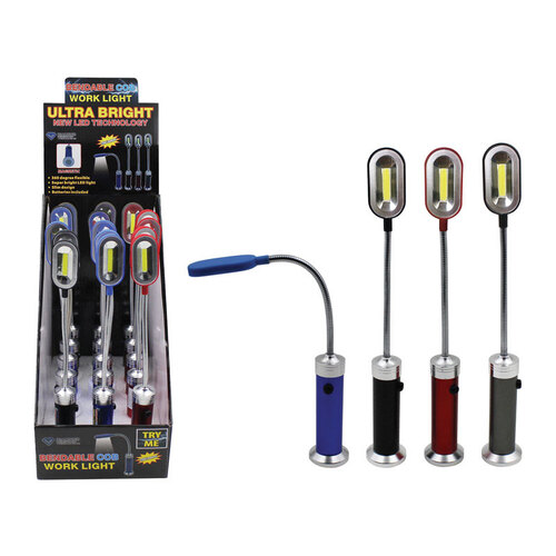 Diamond Visions 08-1752 C.O.B. Work Light 200 lm Assorted LED AAA Battery Assorted