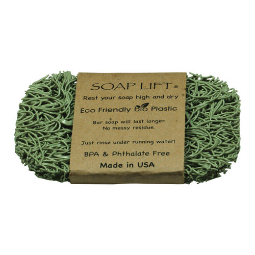 Soap Lift SL14SAG Bar Soap Saver Sage Bio Plastic Sage
