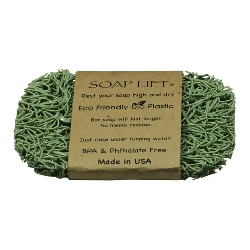 Soap Lift SL14SAG Bar Soap Saver Sage Bio Plastic Sage