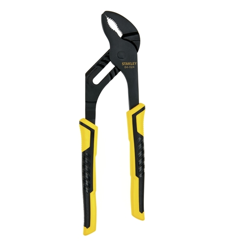 Joint Plier, 10 in OAL, 2-3/8 in Jaw Opening, Ergonomic Handle, 7/8 in W Jaw, 1-5/32 in L Jaw Black/Yellow