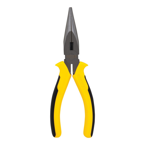 Nose Plier, 6 in OAL, Black/Yellow Handle, Comfort-Grip Handle