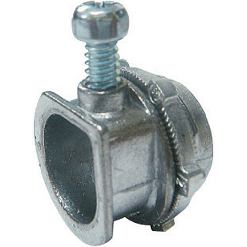 Flex Connector ProConnex 3/8" D Die-Cast Zinc For BX, MC and FLEX