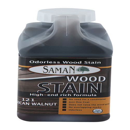 Wood Stain Semi-Transparent American Walnut Water-Based 32 oz American Walnut - pack of 12