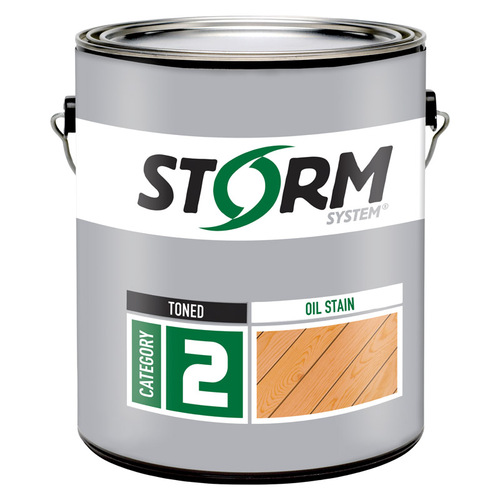 Storm System 20045XX-1 Exterior Stain Transparent Butternut Oil-Based Alkyd 1 gal Butternut