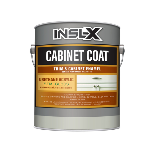 Insl-X CC663B099-01-XCP2 Trim & Cabinet Enamel Cabinet Coat Semi-Gloss Base 3 Interior 1 gal - pack of 2