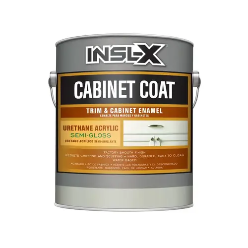 Insl-X CC664B099-01 Trim & Cabinet Enamel Cabinet Coat Semi-Gloss Base 4 Interior 1 gal