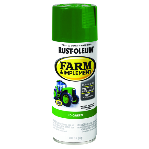 Farm & Implement Specialty Indoor and Outdoor Gloss JD Green 12 oz JD Green