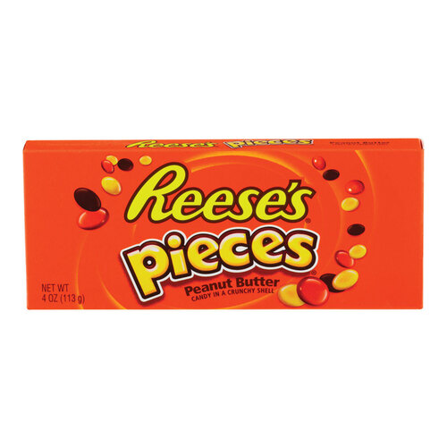 Candy Reese's Pieces Peanut Butter 4 oz - pack of 12