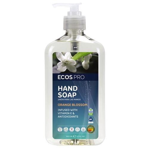 ECOS PL9484/6 PL Hand Soap Clear, Liquid, Clear, Floral, 17 oz Bottle