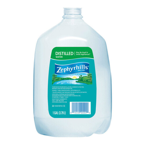 Nestle Waters 7343000054 Bottled Water Zephyrhills Distilled 1 gal