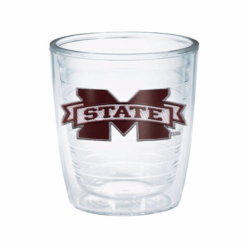 Tervis 1033326 Tumbler Collegiate 16 oz Mississippi State Bulldogs Clear BPA Free Clear