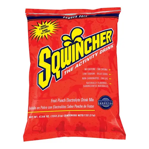 Sqwincher X363-M6600 Drink Mix Fruit Punch 47.66 oz