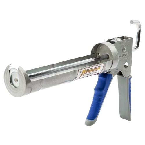 Caulking Gun Professional Steel Drip Free Blue/Silver