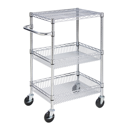 Honey-Can-Do CRT-01451 Utility Cart 40" H X 18" W X 24" D