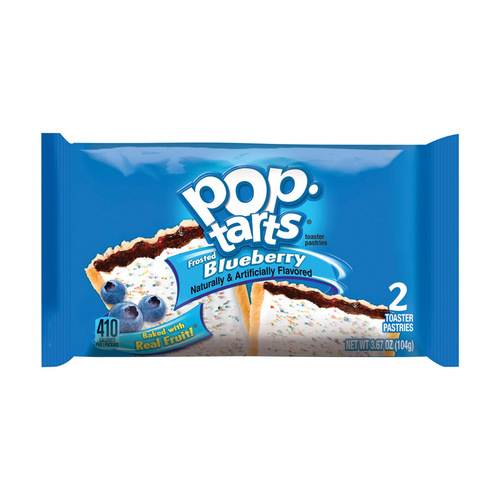 Pop-Tarts 31032-XCP6 Toaster Pastries Blueberry 3.67 oz Pouch - pack of 6 Pairs