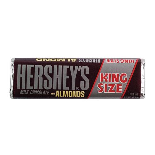 Hershey's 9094186-XCP18 Candy Hershey's Milk Chocolate with Almonds 2.6 oz - pack of 18