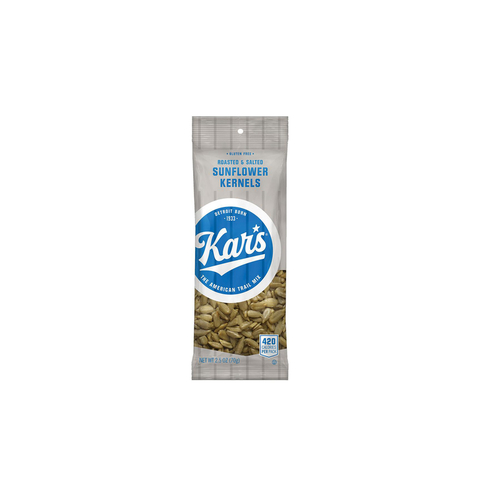 Kars 8235-XCP12 Sunflower Kernels Roasted and Salted 2.5 oz Bagged - pack of 12