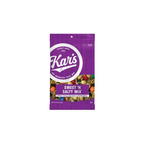 Kars 8628 Trail Mix Sweet n Salty Mix 8 oz Bagged