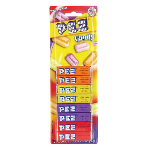 PEZ 007287 Candy Fruit 2.32 oz