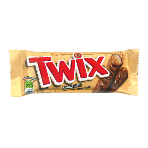 Twix 227808 Cookie Bars Caramel, Milk Chocolate 1.79 oz