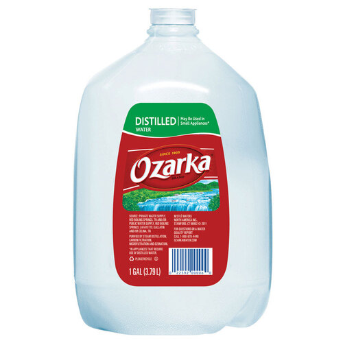 Nestle Waters 2259205506 Bottled Water Ozarka Distilled 1 gal