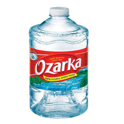 Bottled Water Ozarka 3 L - pack of 6