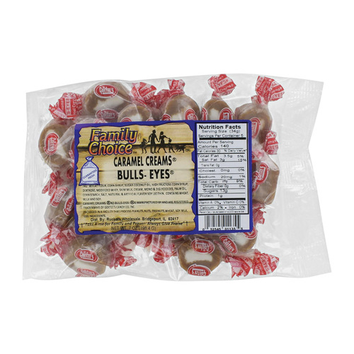 Family Choice 1135 Chewy Candy Caramel Cream 7 oz