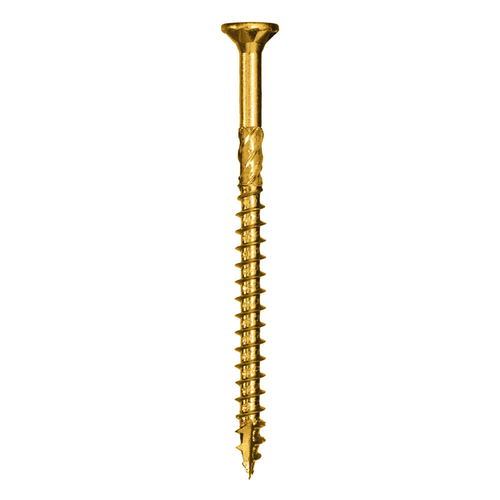 R4 Framing and Decking Screw, #9 Thread, 2-1/2 in L, Round Head, Star Drive, Steel, 2900 BX Coated - pack of 2900