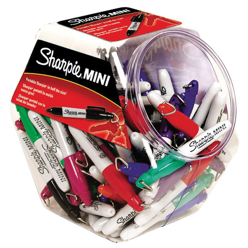 Permanent Marker Mini Assorted Fine Tip