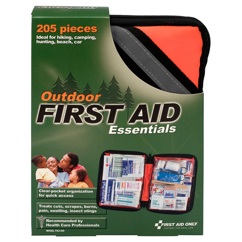 First Aid Only FAO-440 Outdooor First Aid Kit 205 ct
