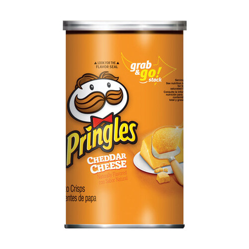 Pringles 3800013856 Chips Cheddar Cheese 5.57 oz Can